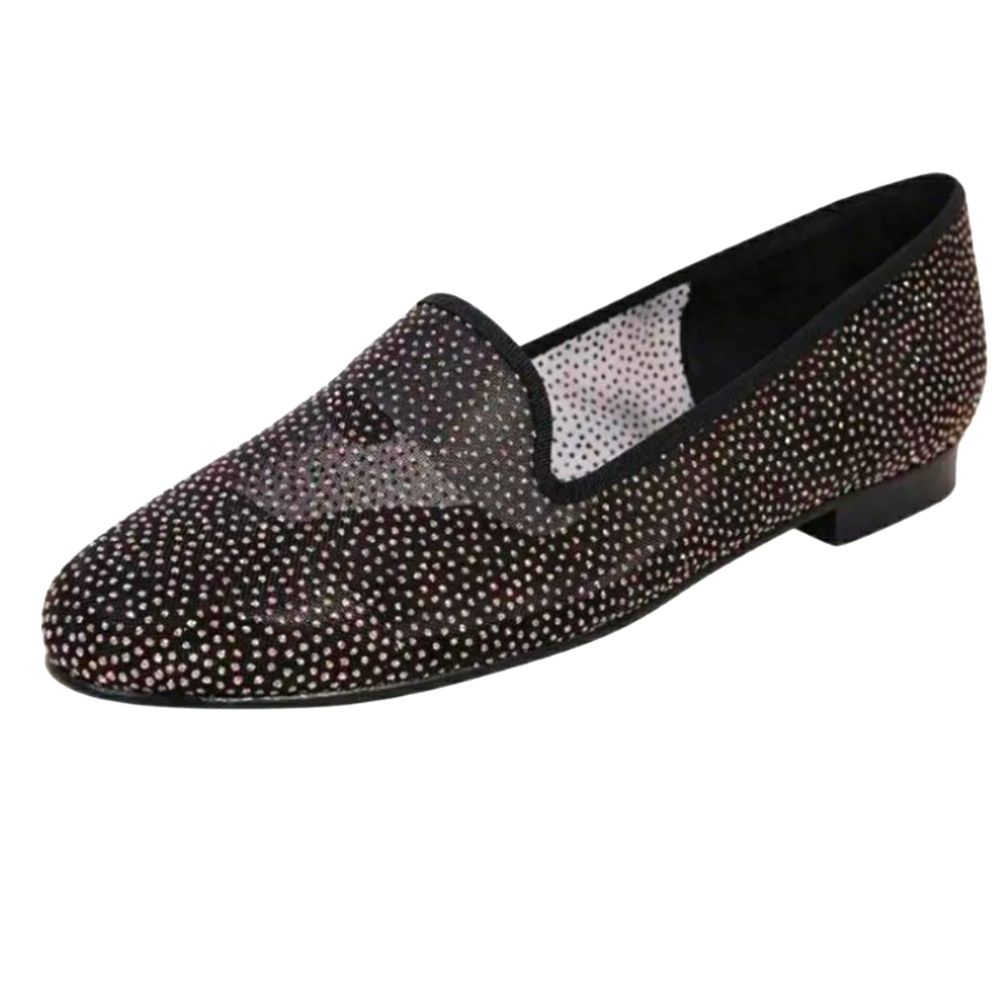Jon Josef G Mesh Black Loafer Flat Size 8